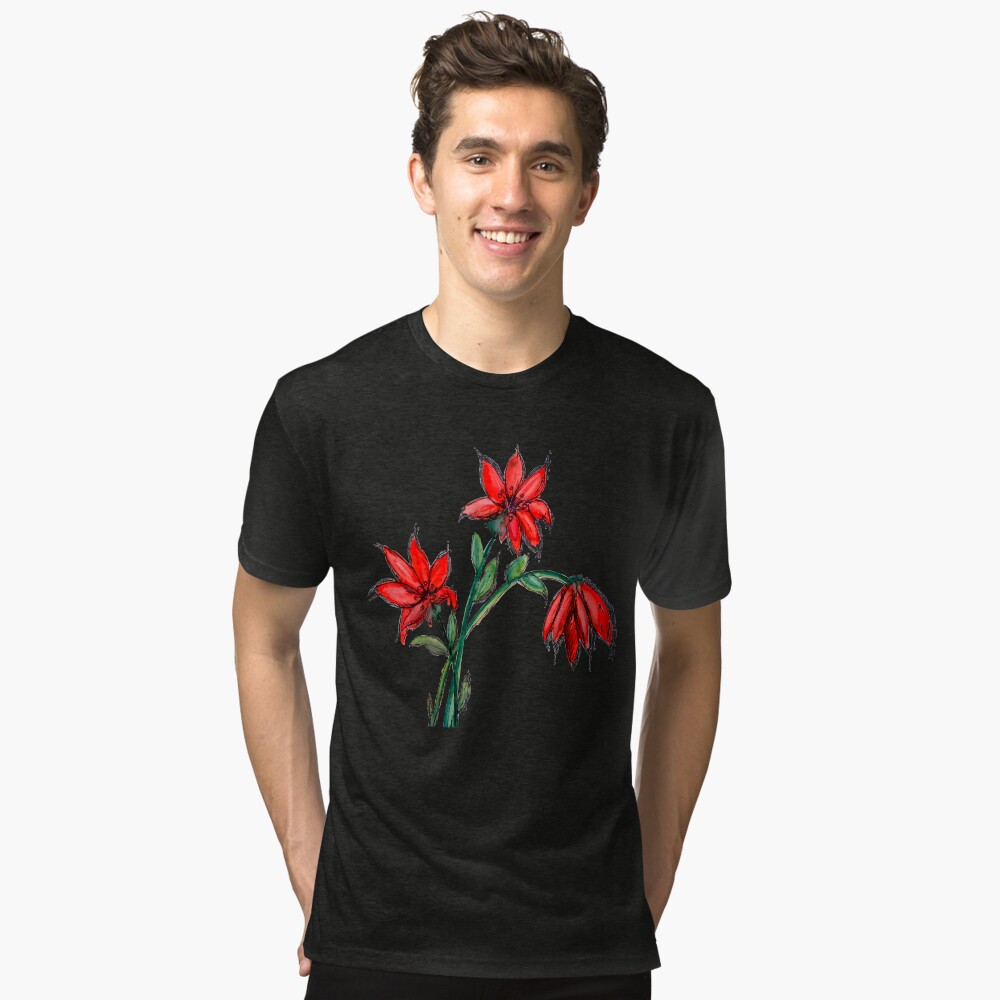 Item preview, Tri-blend T-Shirt designed and sold by HappigalArt.
