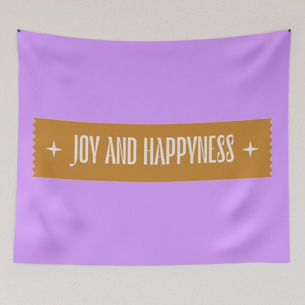 Item preview, Copy of joy and happiness [lavender] designed and sold by fudgecream.