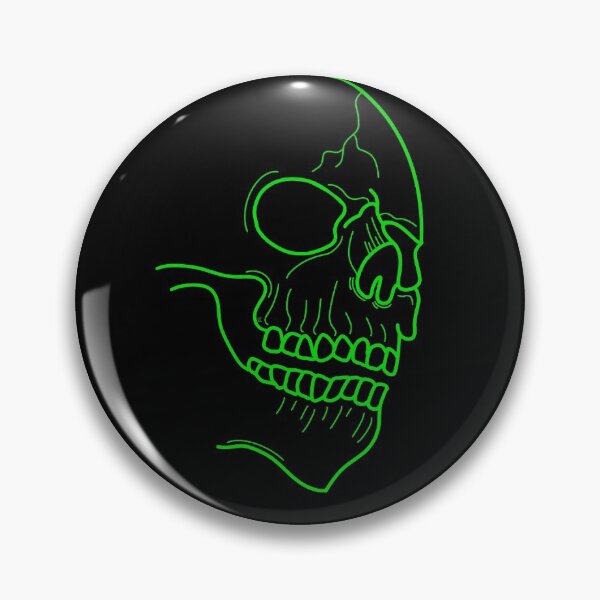 Item preview, Green skull designed and sold by BV-creas.