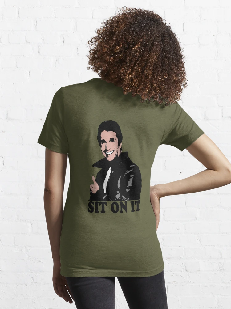 The Fonz Happy Days Sit On It T-Shirt | Essential T-Shirt