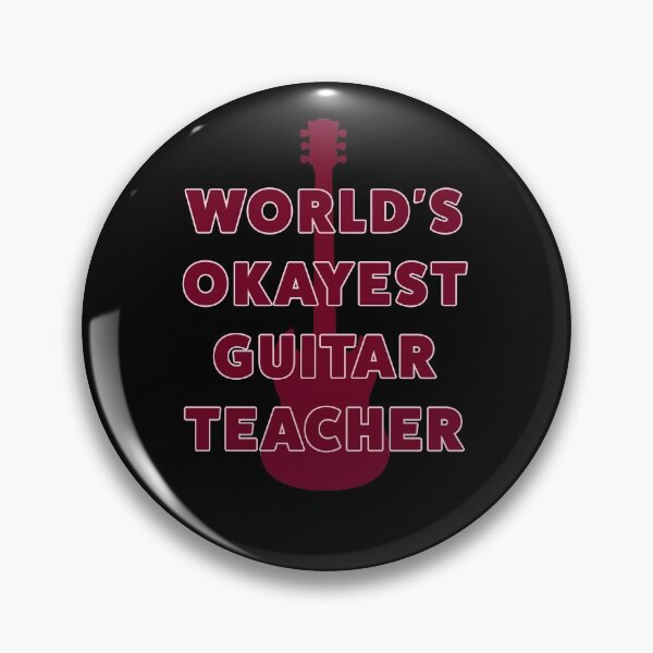 Item preview, World's Okayest Guitar Teacher designed and sold by Jamiecsmith1986.