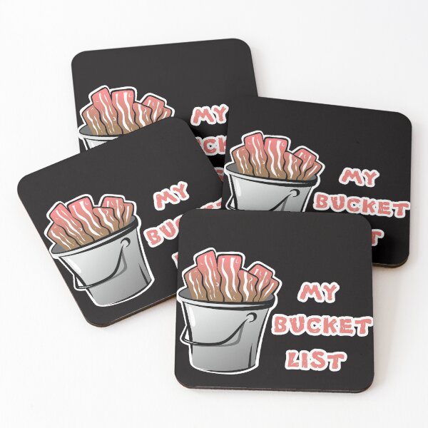 Item preview, Bacon bucket list designed and sold by Tim Addison.