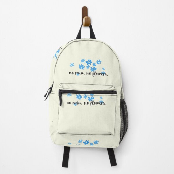 Item preview, No Rain No Flowers Blue Motivate Cute designed and sold by sharedipmemes.