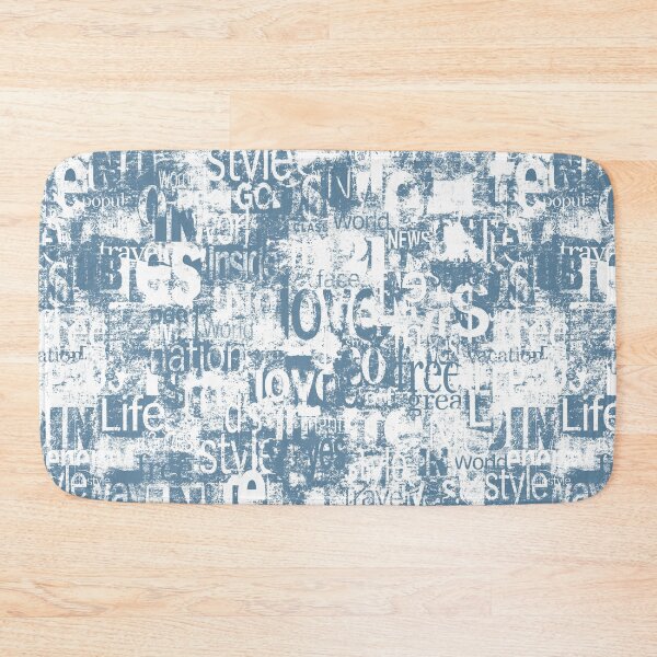 Item preview, Abstract grunge urban geometric chaotic collage with words and letters designed and sold by olgersart.