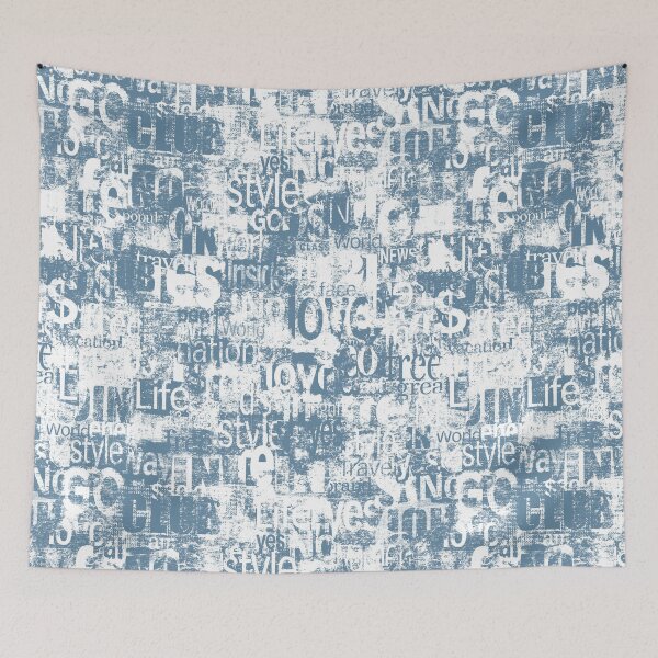 Item preview, Abstract grunge urban geometric chaotic collage with words and letters designed and sold by olgersart.