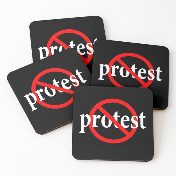 Item preview, Don't Protest - Declare you beliefs publicly - Don't go along designed and sold by notstuff.