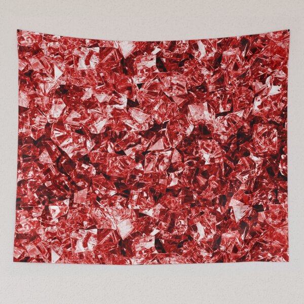 Item preview, Red Crystalline Abstract designed and sold by Darcy777.