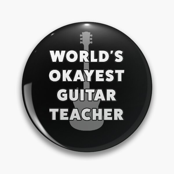 Item preview, World's Okayest Guitar Teacher designed and sold by Jamiecsmith1986.