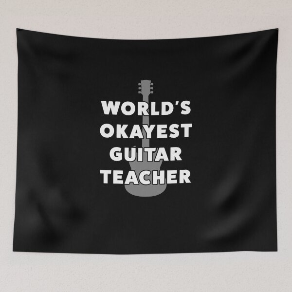 Item preview, World's Okayest Guitar Teacher designed and sold by Jamiecsmith1986.