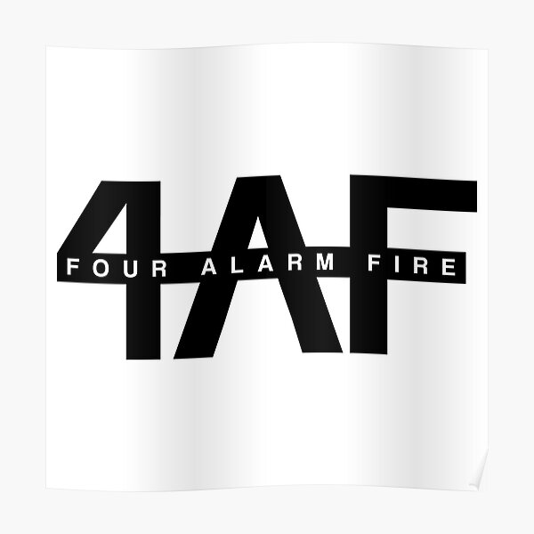 four-alarm-fire-poster-by-domiellis-redbubble