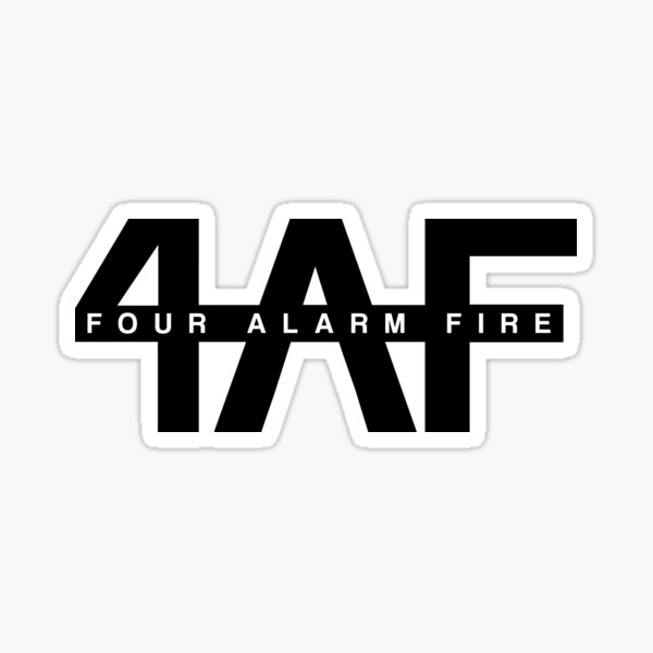 four-alarm-fire-sticker-for-sale-by-domiellis-redbubble