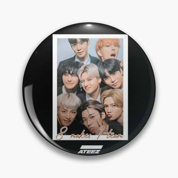 Item preview, ATEEZ 8 MAKES 1 TEAM designed and sold by Chaeyoung21.