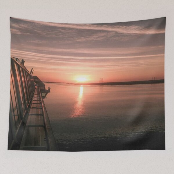 Item preview, Pink Sunrise in Port of San Francisco designed and sold by GiganticSale.