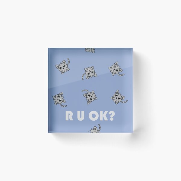 Item preview, R U OK kitty designed and sold by AshStore.
