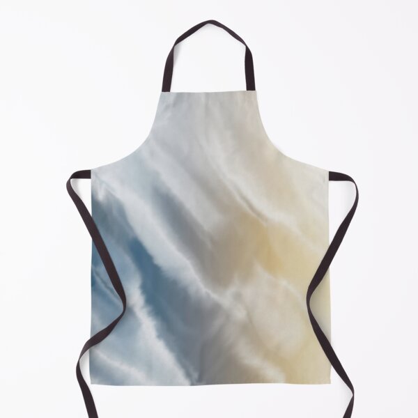Item preview, Abstract Watercolor Aesthetic, Wave Art, Blue and Yellow designed and sold by meggydesigns.