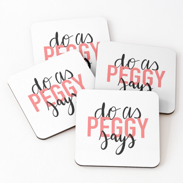 Item preview, Do As Peggy Says designed and sold by thewelshfangirl.