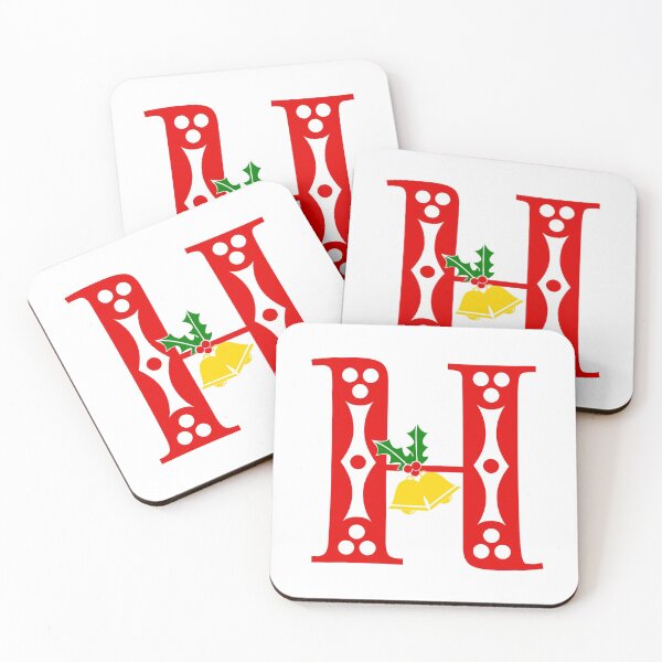 Item preview, Letra del alfabeto decorativo - Inicial H - Regalo de Navidad personalizado designed and sold by MonogramHQ.