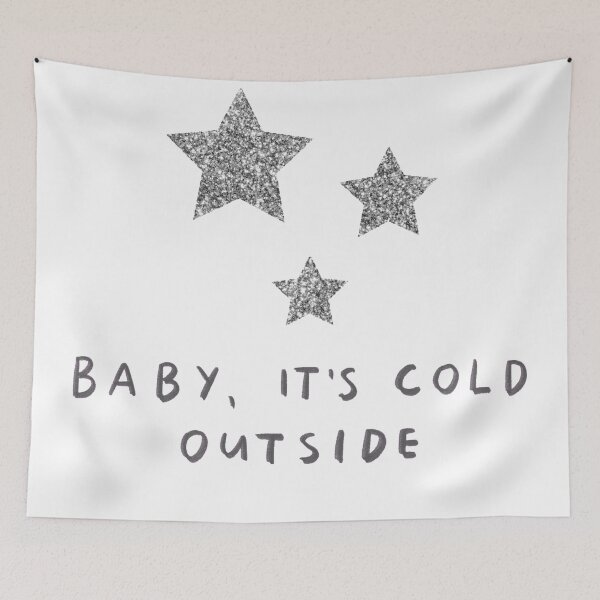 Item preview, baby, it's cold outside [white] designed and sold by fudgecream.