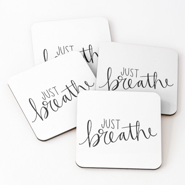Item preview, Just Breathe Doodle designed and sold by Allie Brown.
