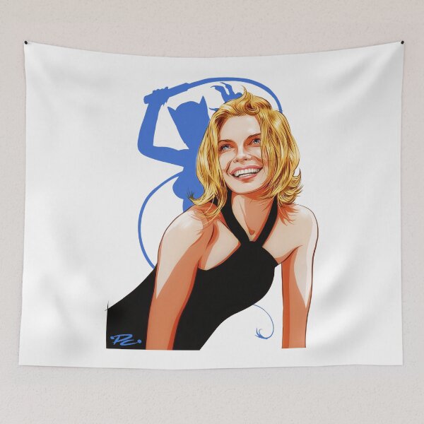 Item preview, Michelle Pfeiffer - An illustration by Paul Cemmick designed and sold by TIGERDAVER.