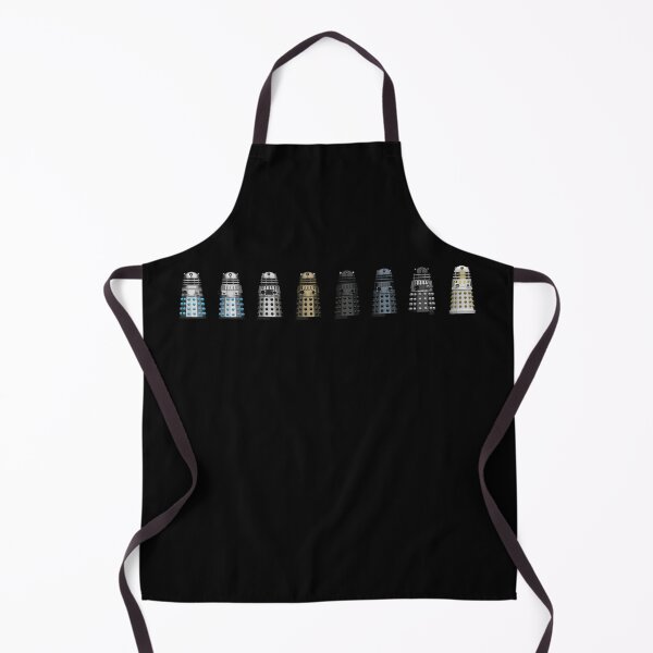 Tin Plated Pepper Pots – Front – Black Apron