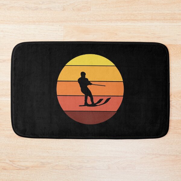 Item preview, Vintage Retro Sunset Water Ski Sport Gift designed and sold by TastefulTees.