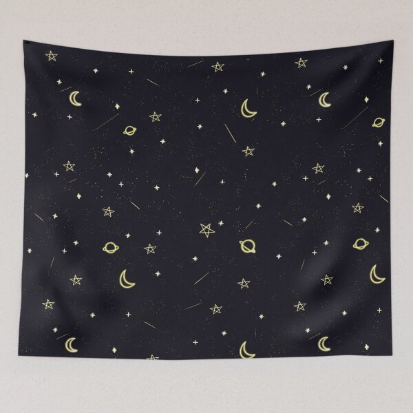 Item preview, Starry night sky designed and sold by CoffeePandaArt.
