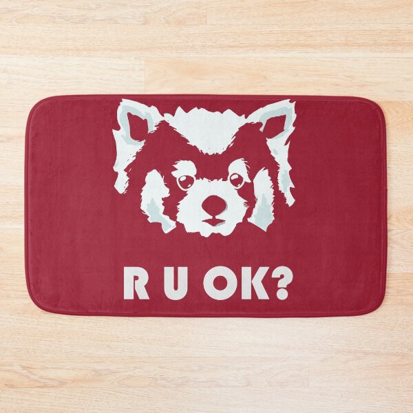 Item preview, Are you okay? Red Panda designed and sold by AshStore.