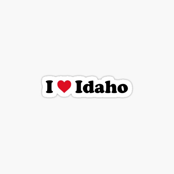 Item preview, I Love Idaho designed and sold by Novel Gifts.