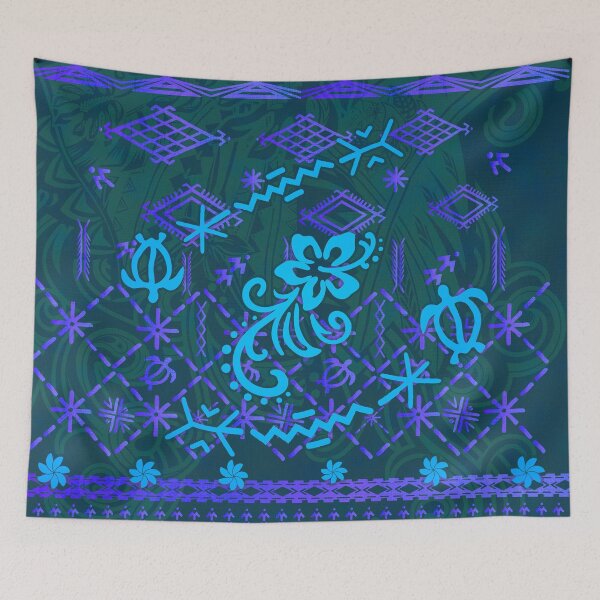 Aperçu de l'œuvre Conceptions Samoan Malu simples et puissantes créée et vendue par sunnthreads.