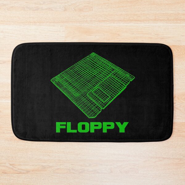 Item preview, Floppy disk in retro hologram optics for gamer + computer fans designed and sold by emm-j.