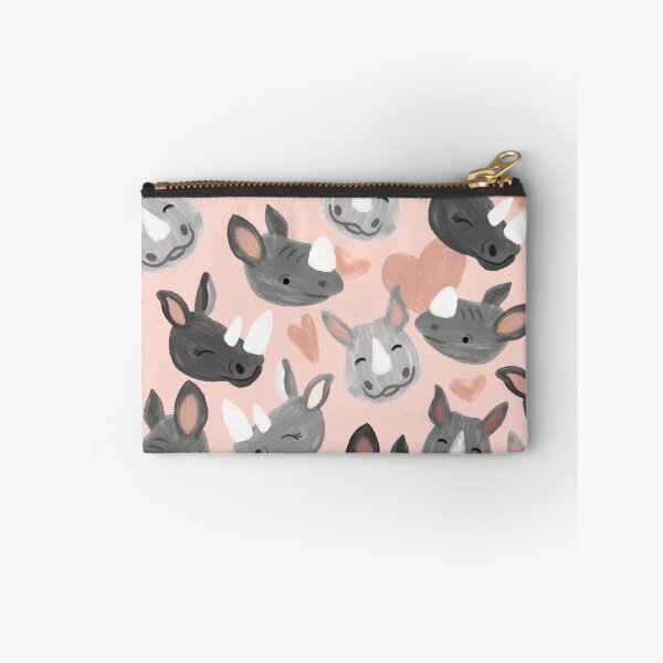 Item preview, Happy Rhino Family - Blush designed and sold by Meredith Ann.