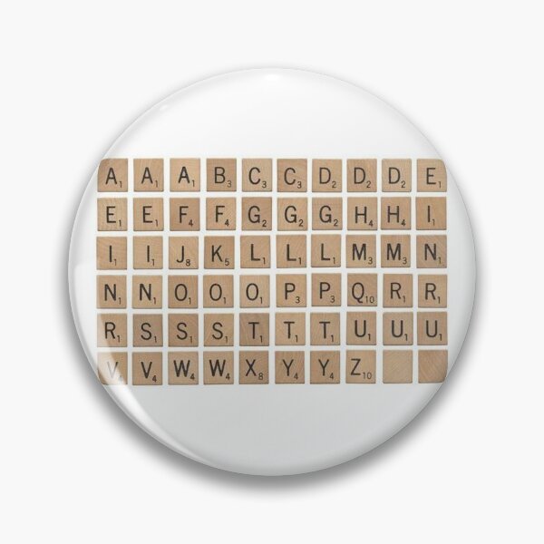 Item preview, A-Z scrabble letters designed and sold by indse.