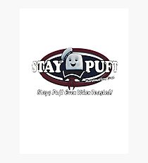 stay puft, logo, ghostbusters, movie, movie t-shirt Photographic Print
