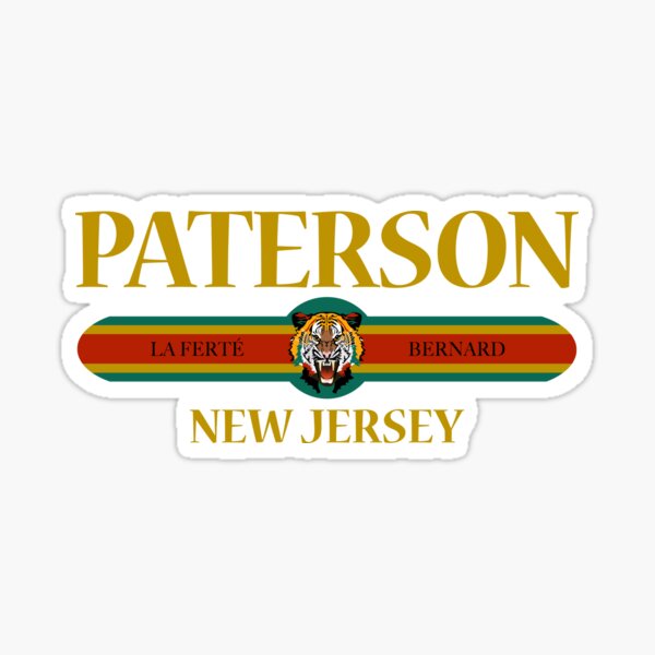 Vista previa del artículo con la obra «Paterson New Jersey - Fashion Tiger Face - Ciudad de Paterson New Jersey State», diseñado y vendido por LaFerte-Bernard.