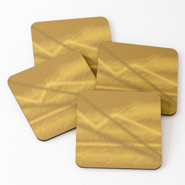 Item preview, Yellow Mustard Gold Paint Minimalism designed and sold by Sharon Schwalbe.