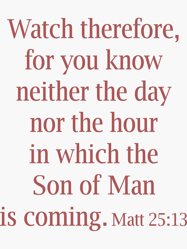 matt 13 verse 25