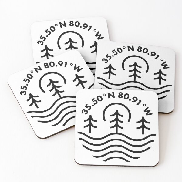 Item preview, Lake Norman NC Coordinates designed and sold by HalpinDesign.