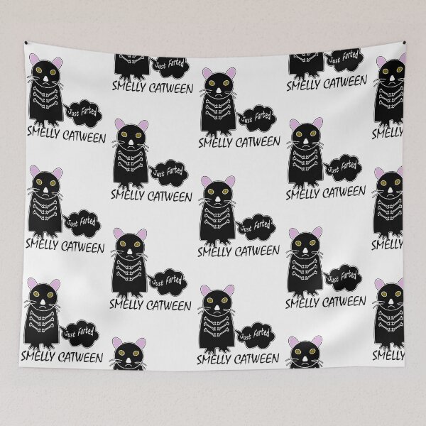 Item preview, funny smelly catween designed and sold by vidyaroul.