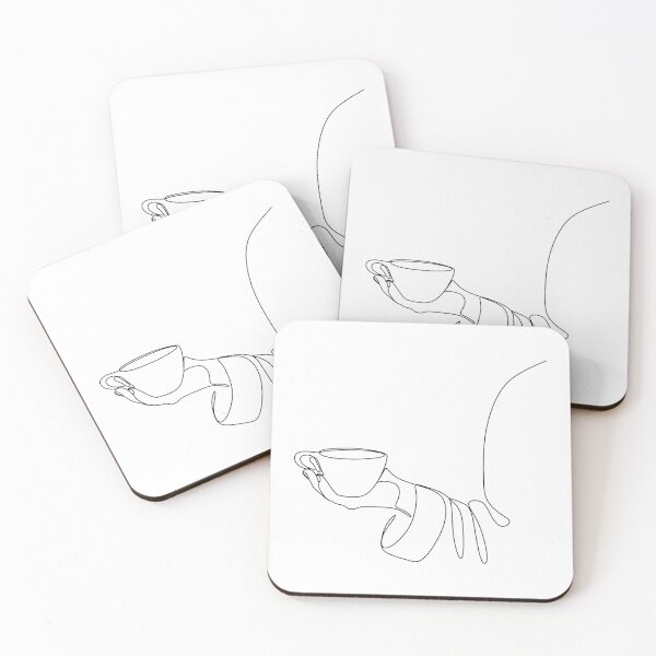 Item preview, Cafe illustrations. Coffee line art. Minimalist Line Drawing. Coffee house. Coffee cup. Drinking coffee designed and sold by OneLinePrint.
