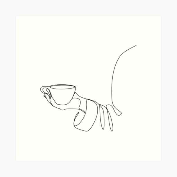 But First Coffee, One Line Drawing Coffee Mug, Aesthetic Mug, Coffee Themed  Gifts, Friend Gift, Gift for Coffee Lover, Minimalist Mug 