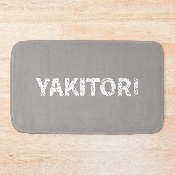Item preview, Japanese Grilled Chicken (Yakitori) Japanese English - White designed and sold by PsychicCatStore.