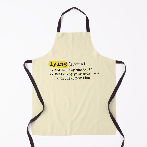 Item preview, Lying Definition Pun Joke Reader designed and sold by sharedipmemes.