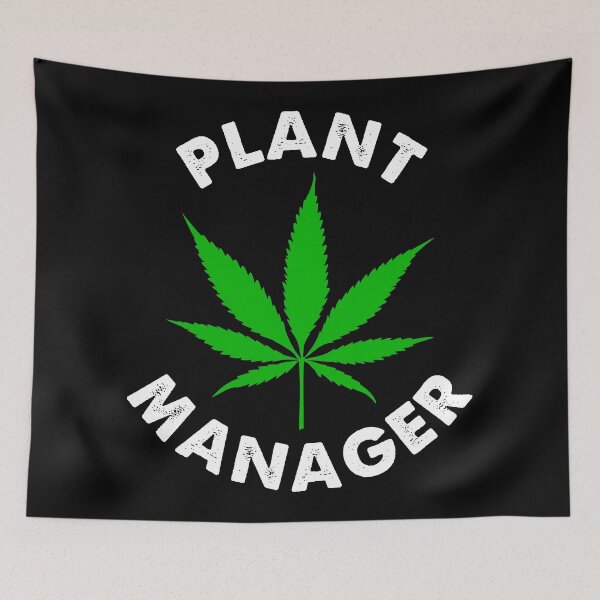 Item preview, Plant manager hemp leaf designed and sold by ReignGFX.