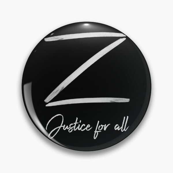 Artikelvorschau, Z for Zorro Justice for all entworfen und verkauft von Iulia17.