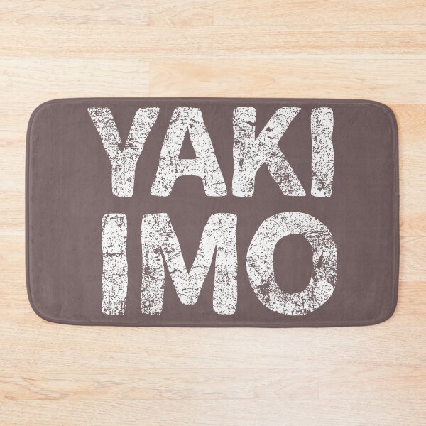 Item preview, Grilled Sweet Potato (yaki imo) Japanese English - White designed and sold by PsychicCatStore.