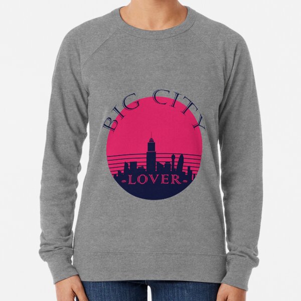Amante de la gran ciudad Sudadera ligera