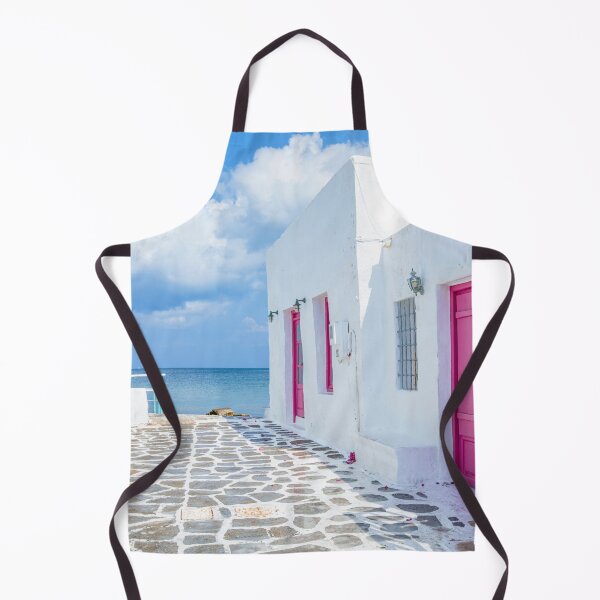 Item preview, Stunning photography of white pink and blue colours of Paros Island, Greece designed and sold by HTPOP.