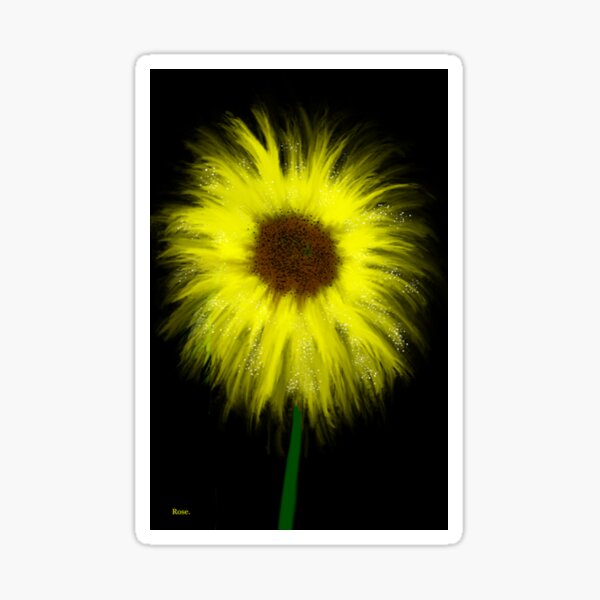 Sunflowers Sticker