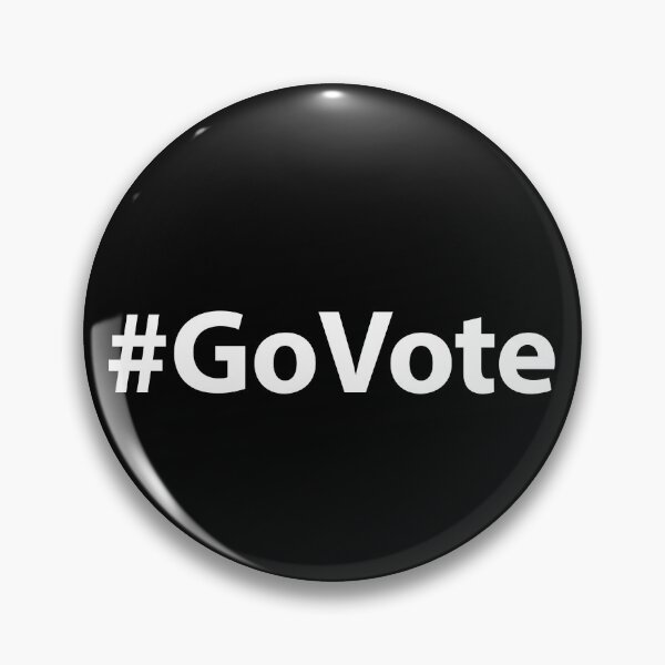 Item preview, # GoVote Go Vote black mask shirt designed and sold by GOGdesigns.